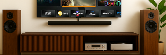Speel het geluid van je tv of HDMI-bron af op meerdere audiosystemen