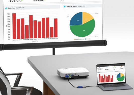 Monitor en beamer - tips hoe deze met elkaar te verbinden - Marmitek