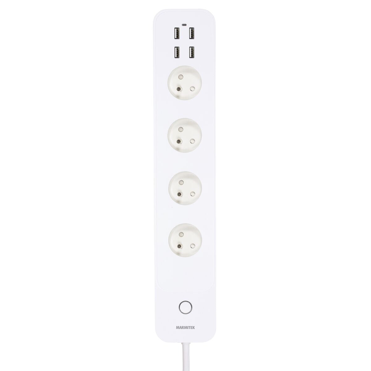 Power LI - Slimme stekkerdoos - Energiemeter - 4 AC - 4 USB