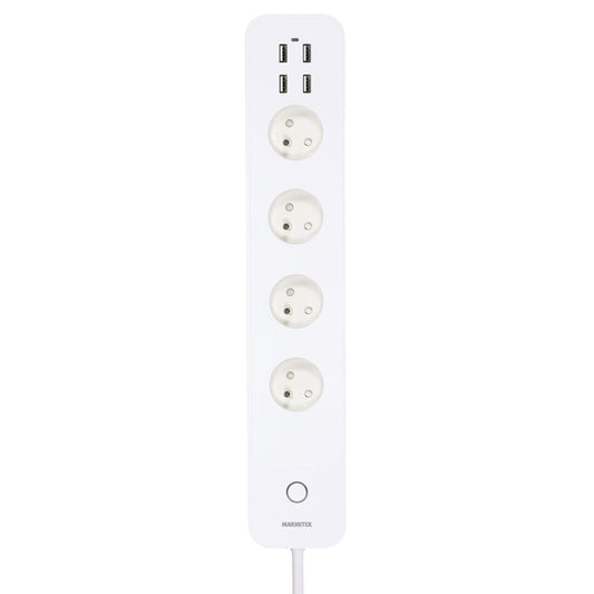Power LI - Slimme stekkerdoos - Energiemeter - 4 AC - 4 USB
