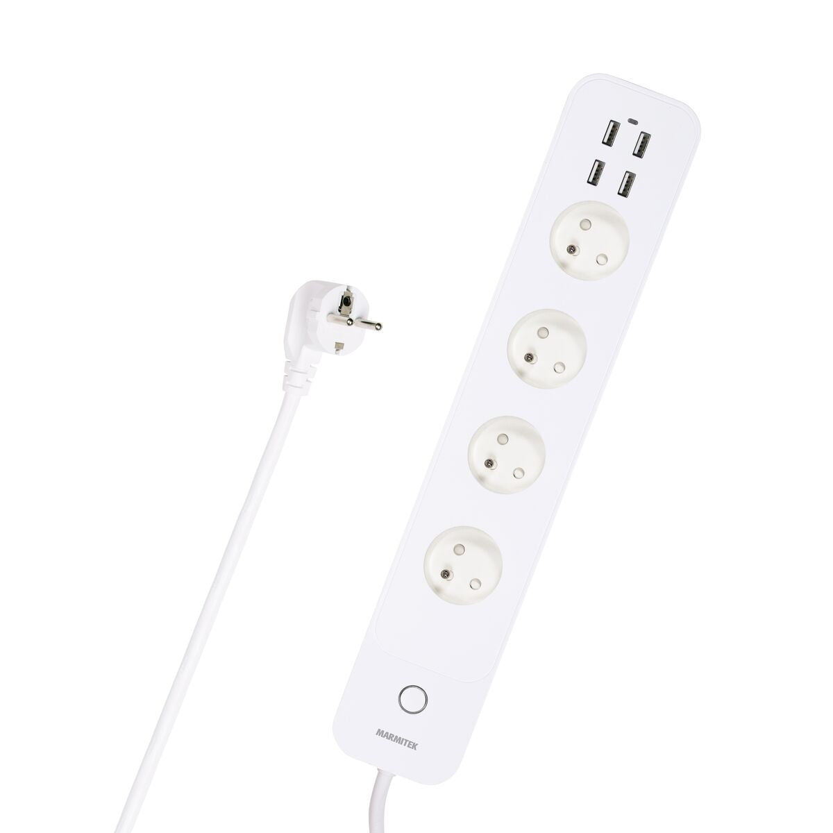 Power LI - Slimme stekkerdoos - Energiemeter - 4 AC - 4 USB
