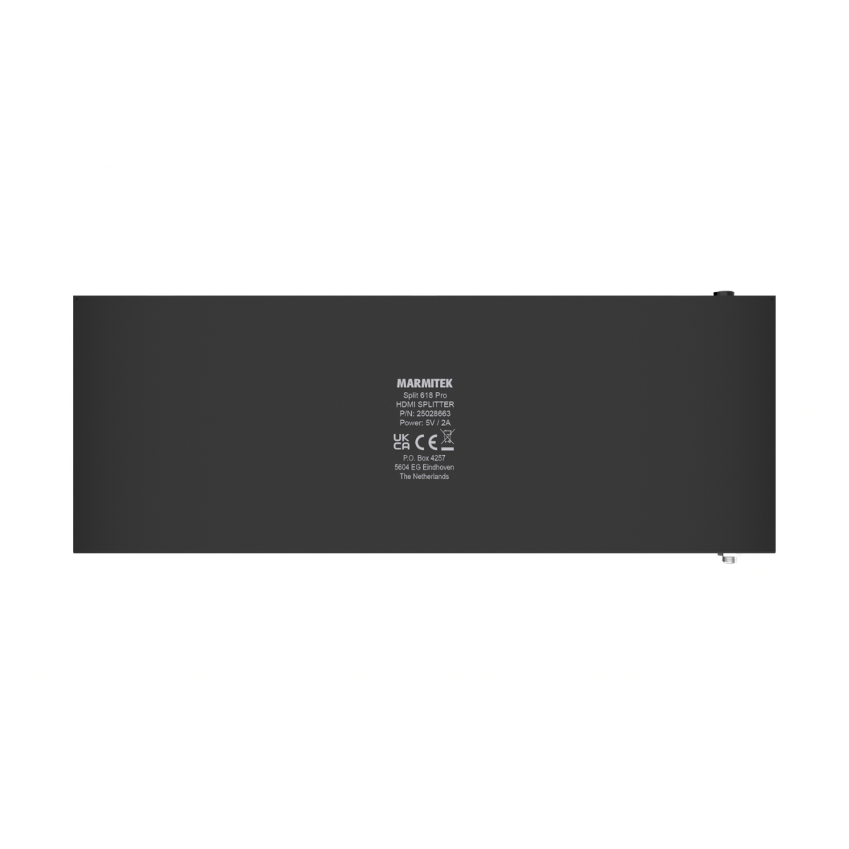 Split 618 Pro - HDMI aplitter - 4K60 - 1x8 - Bottom View Image | Marmitek|