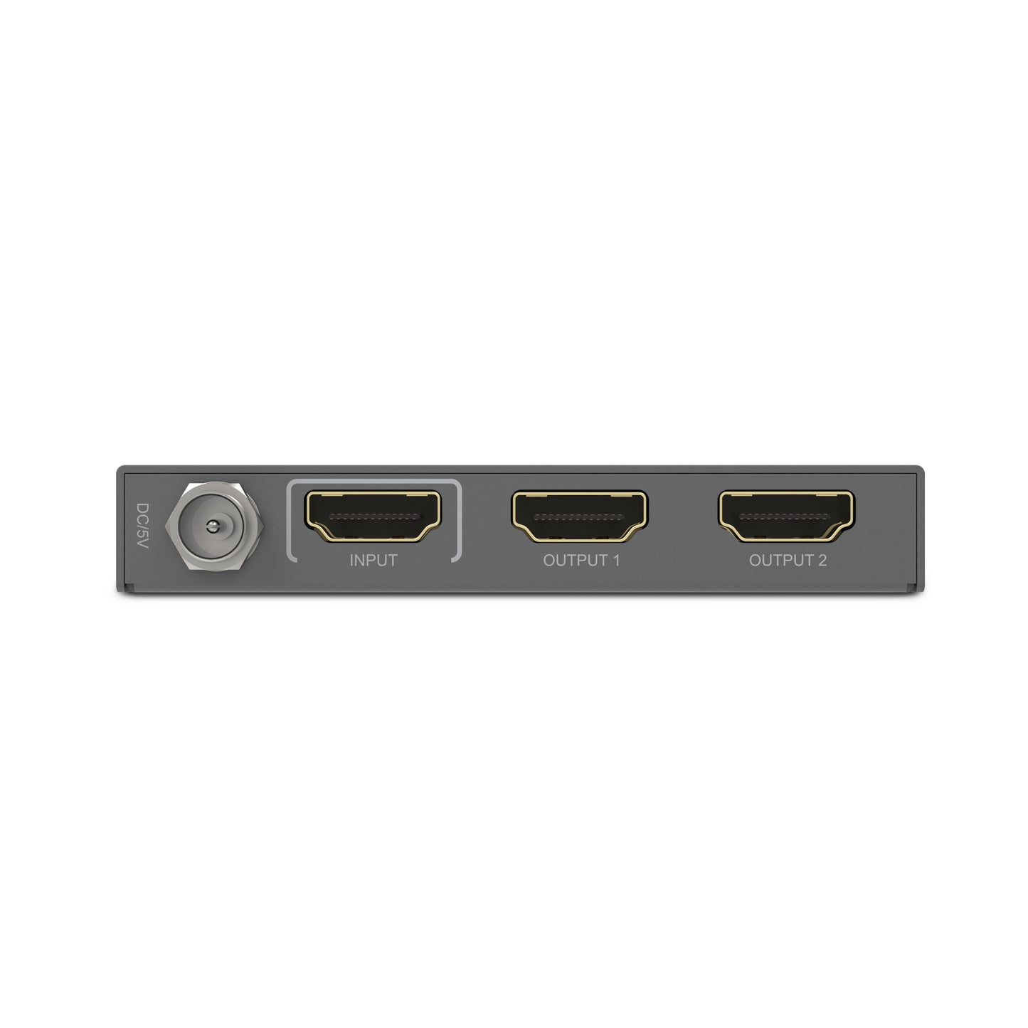 Split 612 Pro - HDMI splitter 4K - Back View Image | Marmitek