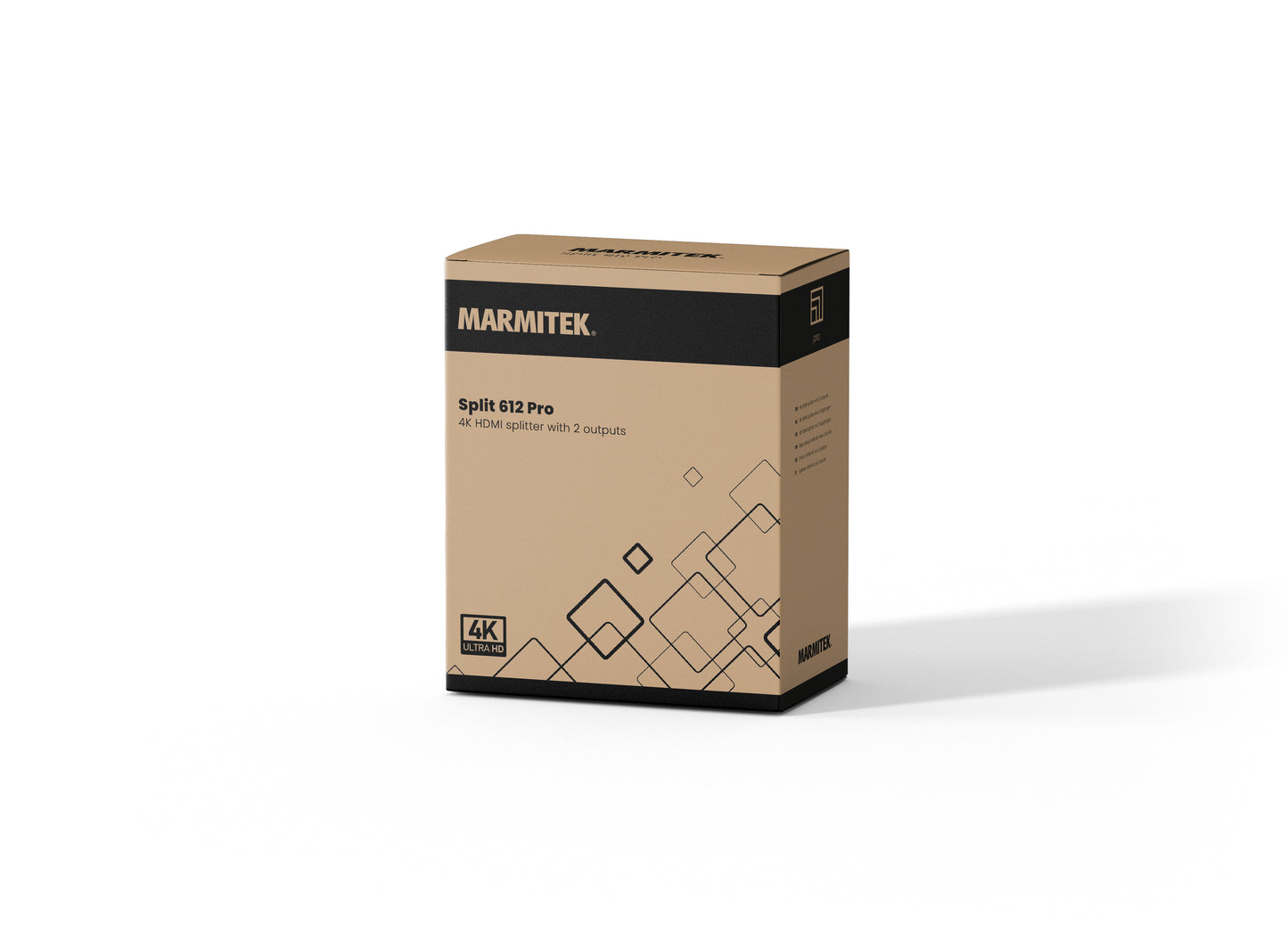 Split 612 Pro - HDMI splitter 4K - 3D packshot | Marmitek