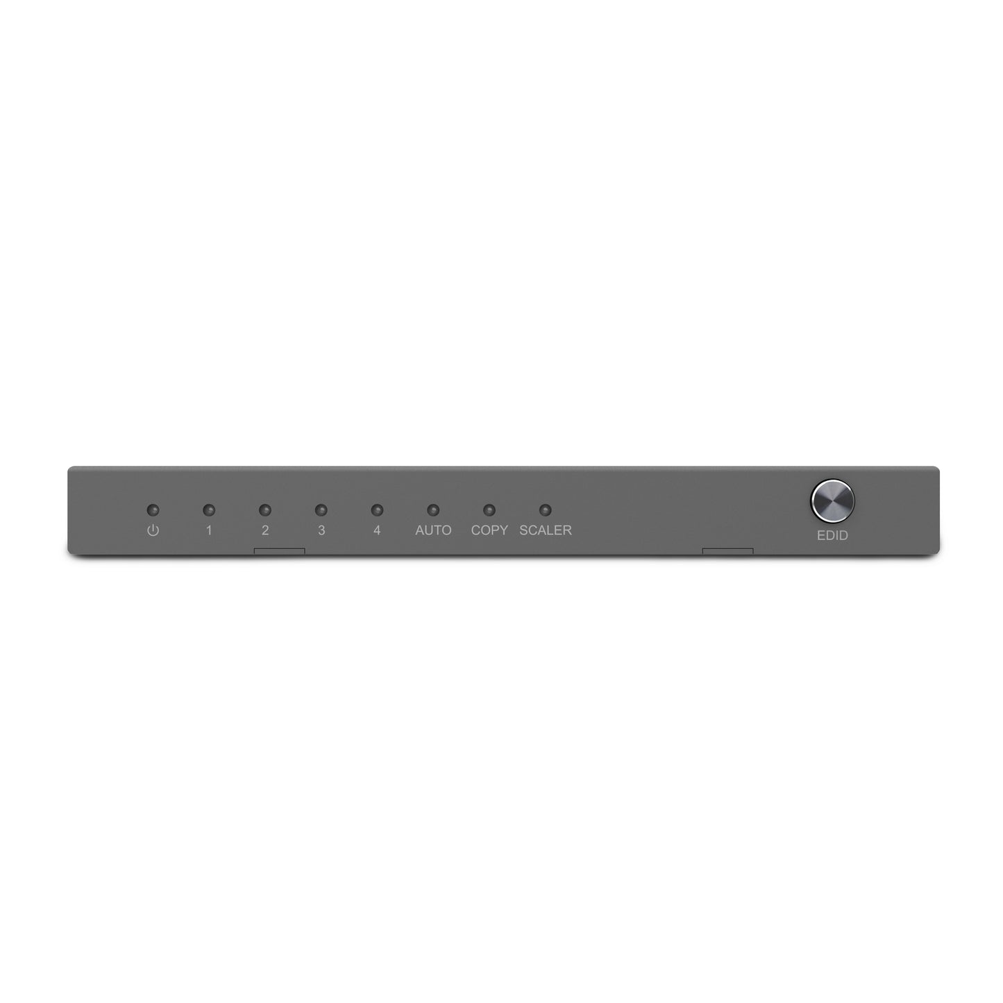 Split 614 Pro - HDMI splitter 1 in / 4 out - Front View Image | Marmitek