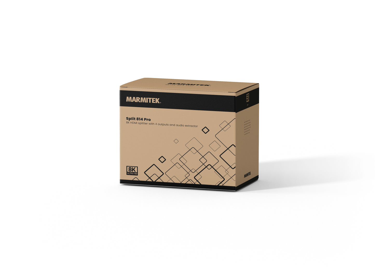 Split 814 Pro - HDMI splitter 4K - 3D packshot | Marmitek