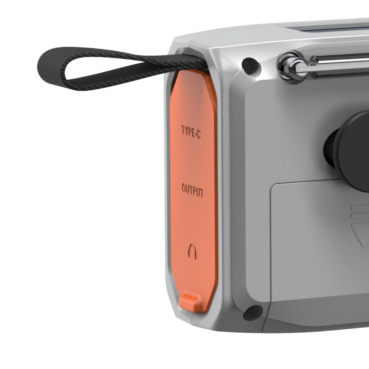 RESQ 100 - Noodradio opwindbaar en op batterijen - 4500 mAh lithium-ion batterij - zonnepaneel