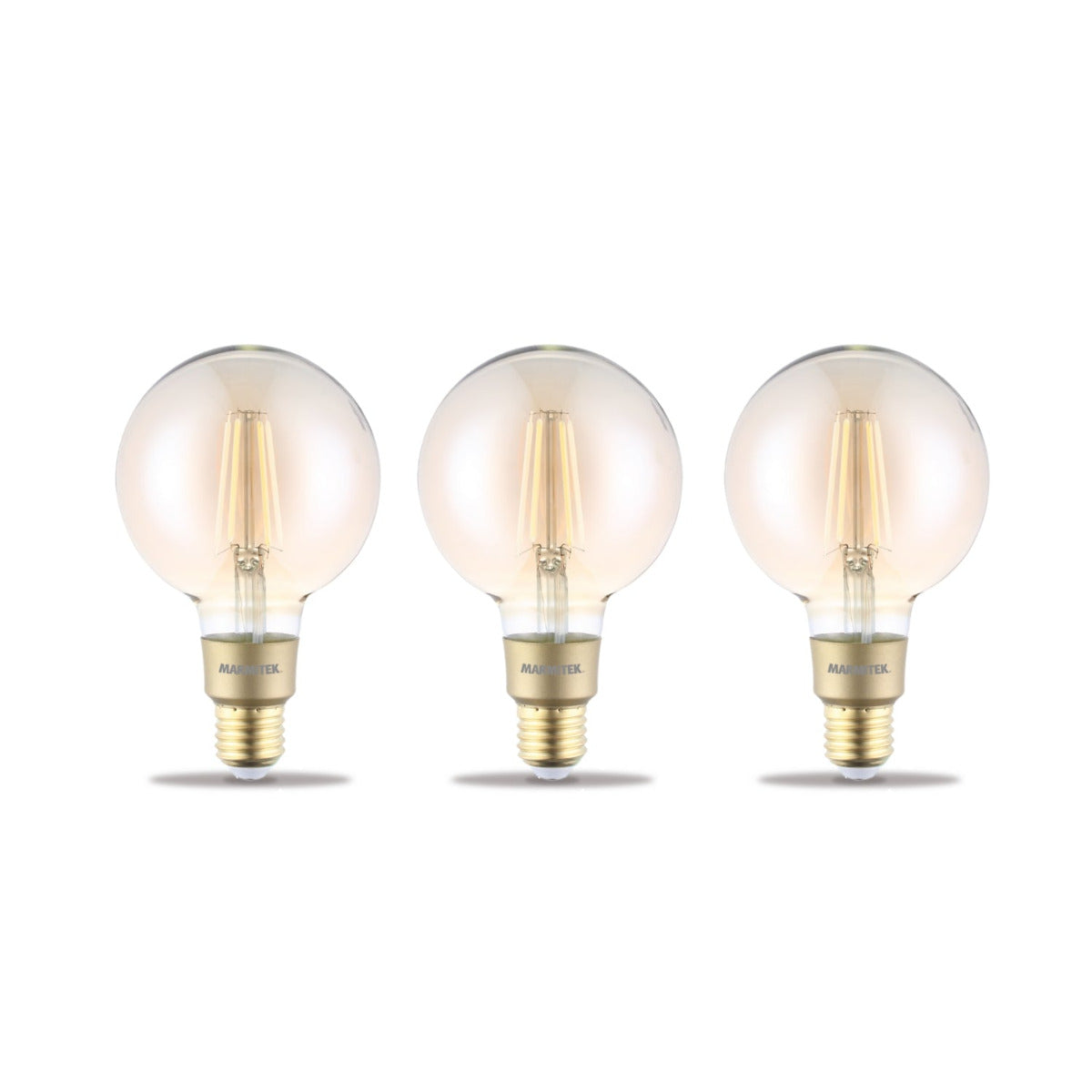 Glow LI - Filament bulb - Product Image 3 pack | Marmitek