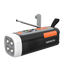 RESQ 200 - Noodradio opwindbaar - 4500 mAh lithium-ion batterij - zonnepaneel