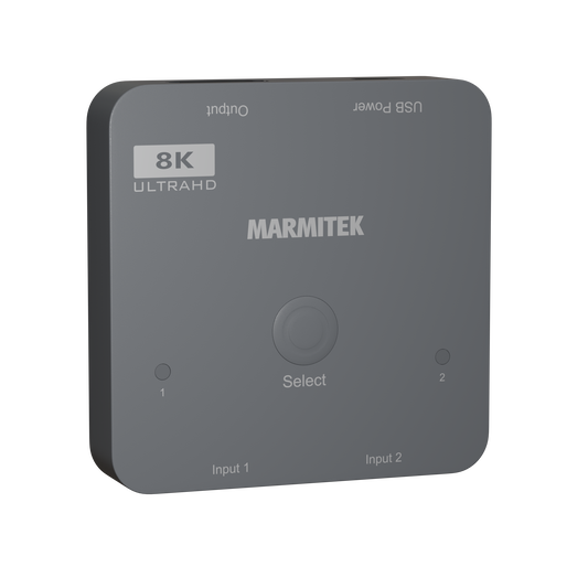 Connect 720 - HDMI switch 4K 120Hz, 8K 60Hz - 2 in / 1 out - 3D Model | Marmitek