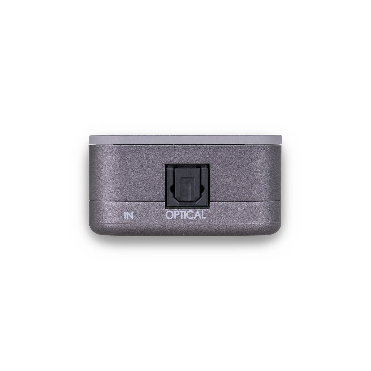 Split TS12 - Toslink Splitter 1 in / 2 out - Back View Optical IN Connection | Marmitek