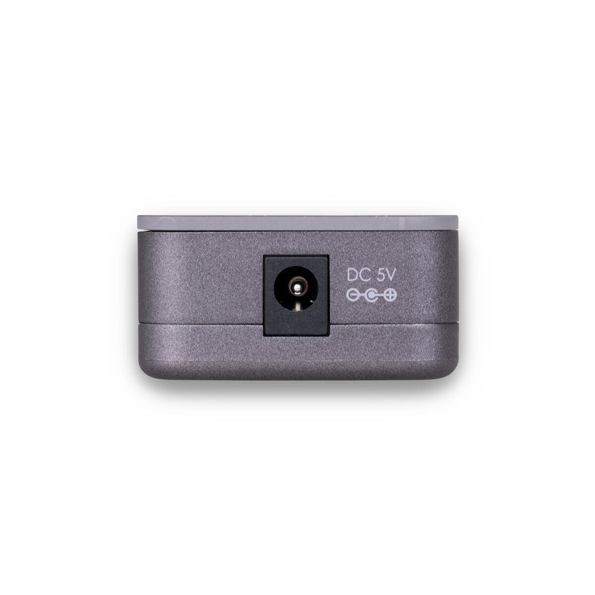 Split TS12 - Toslink Splitter 1 in / 2 out - Side View DC Power Connection | Marmitek | Marmitek