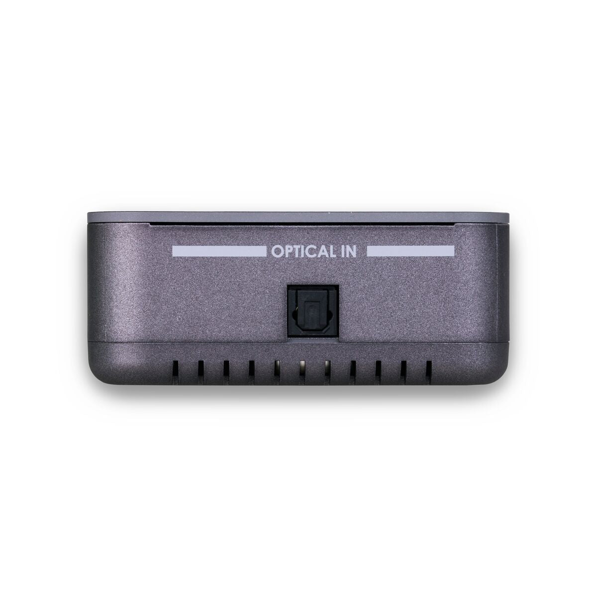 Split TS14 - Toslink Splitter 1 in / 4 out - Side View Image Optical IN | Marmitek