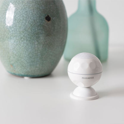 Sense SE - Motion sensor - Ambiance Image of Sense next to vases  | Marmitek