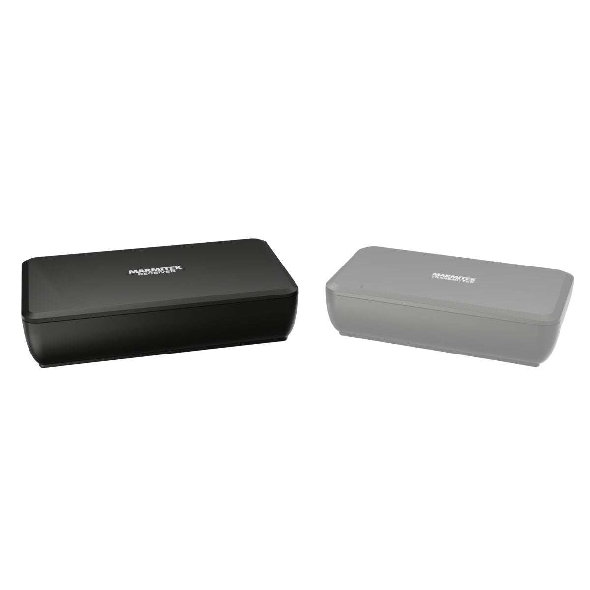 SA650 RX Extra receiver for Speaker Anywhere 650 - Audio Recveiver next to a faded Audio Transmitter in Set | Marmitek