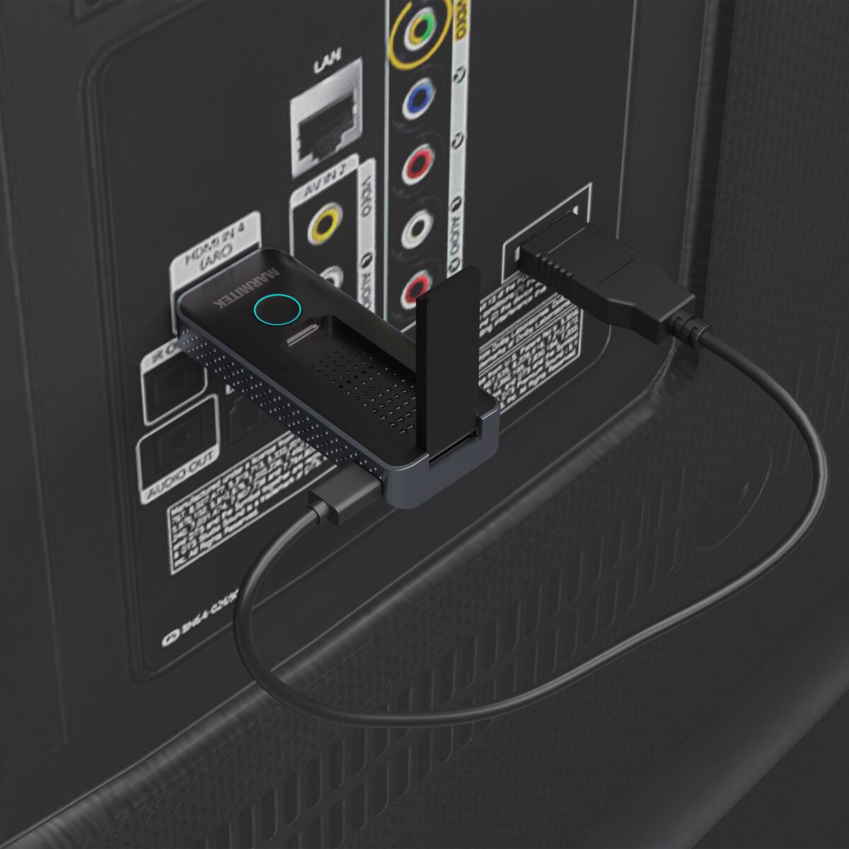 Stream S1 Pro - Wireless HDMI Cable - HDMI Receiver in TV screen | Marmitek