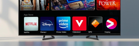 Connect AE14 - TV with media apps on screen