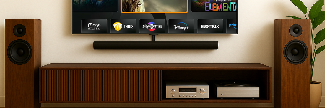 Speel het geluid van je tv of HDMI-bron af op meerdere audiosystemen