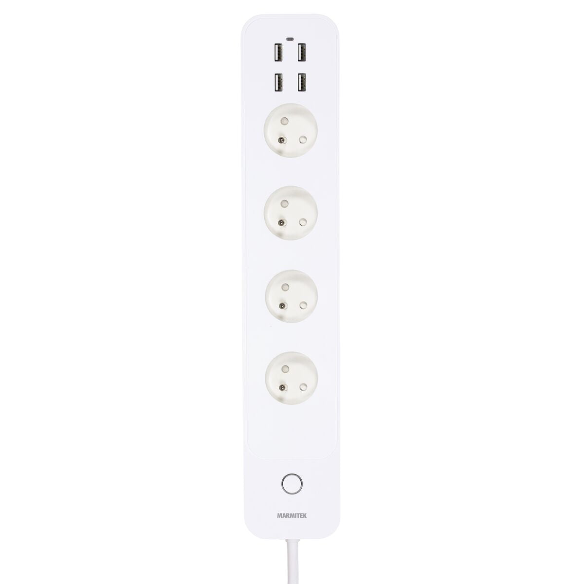 Power LI - Smart power strip - Energy meter - 4 AC - 3 USB - 1 USB-C - Quick Charge 3.0