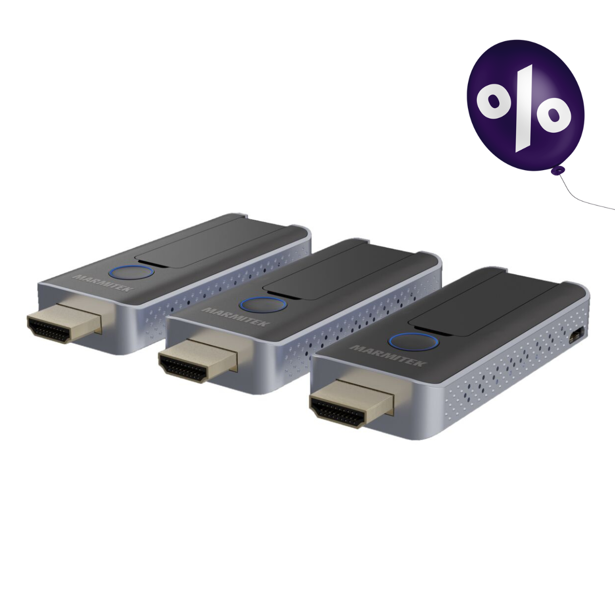 Stream S2 Pro/KIT - Wireless HDMI-Präsentationssystem - Bundle Stream S2 Pro mit 2 HDMI-Transmitter