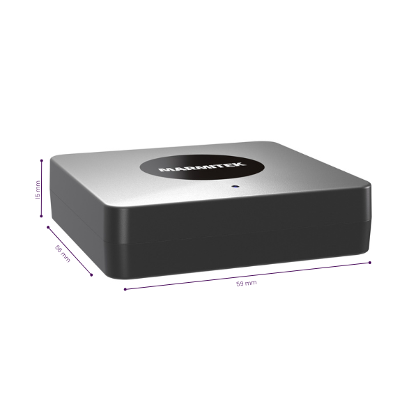 BoomBoom 55 HD - Bluetooth Transmitter - Product Dimensions Image | Marmitek