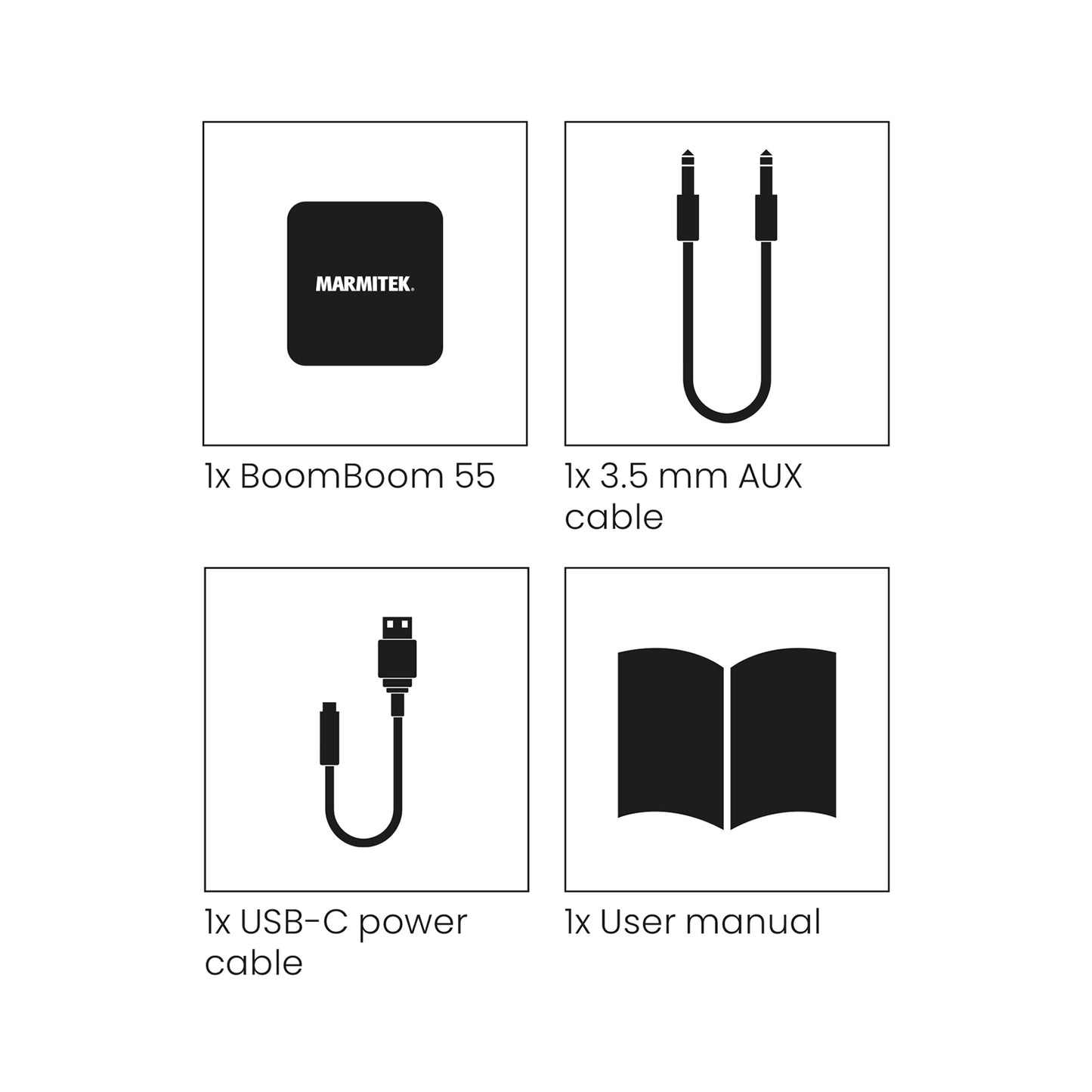 BoomBoom 55 HD - Bluetooth Transmitter - Set Content Image | Marmitek