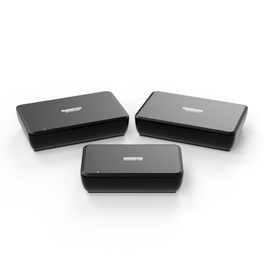 Speaker Anywhere 750 - Wireless Speaker Connection - Product Image set 2x receivers, 1x transmitter | Marmitek