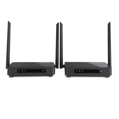 TV Anywhere Wireless 4K LL - Wireless 4K HDMI extender with low latency  - Front View Set | Marmitek