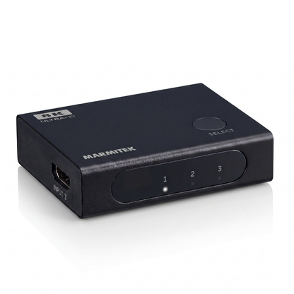 Connect 730 - HDMI Switch 8K 60Hz – 4K 120Hz – HDMI 2.1 – Product Image left side | Marmitek