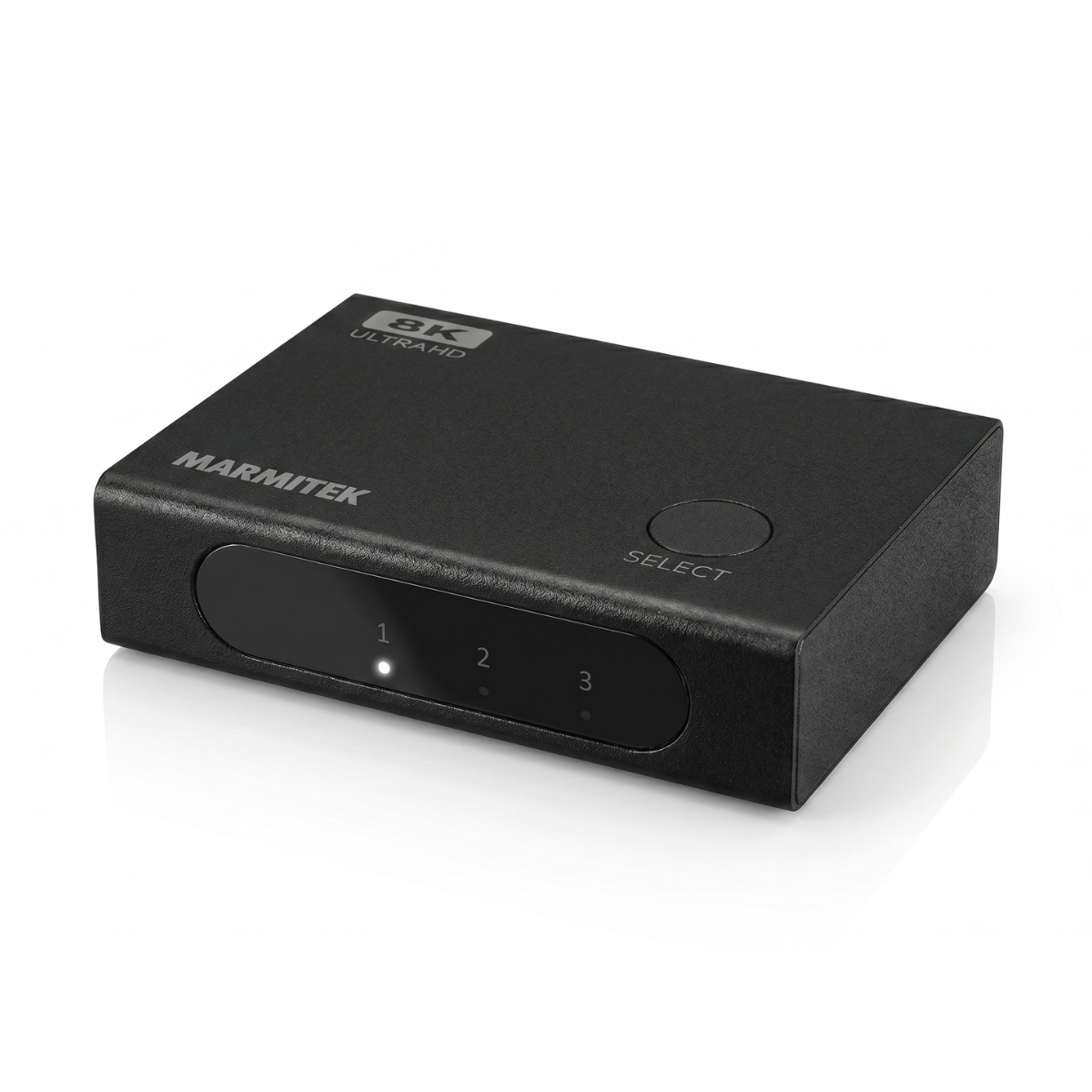 Connect 730 - HDMI Switch 8K 60Hz – 4K 120Hz – HDMI 2.1 – Product Image right side | Marmitek