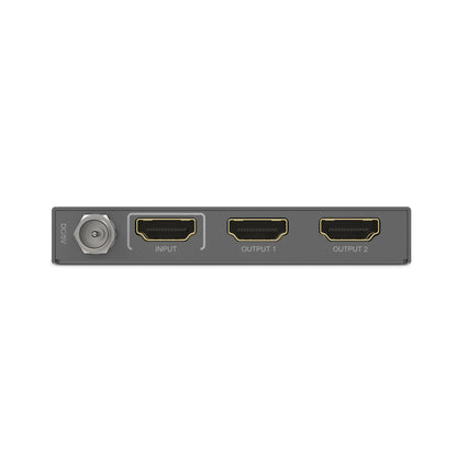 Split 612 Pro - HDMI splitter 4K - Back View Image |  Marmitek
