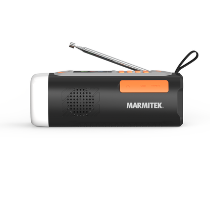 RESQ 200 - Noodradio opwindbaar - 4500 mAh lithium-ion batterij - zonnepaneel
