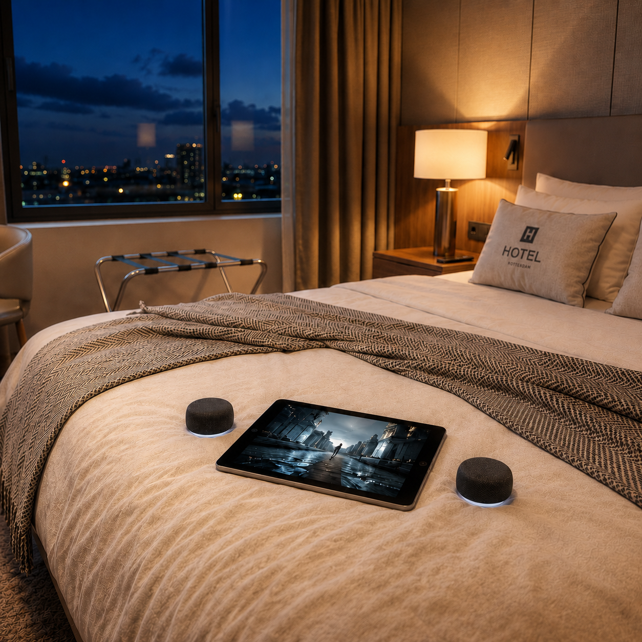 Soundex B200 - Altavoces Bluetooth con surround virtual y fijación magnética