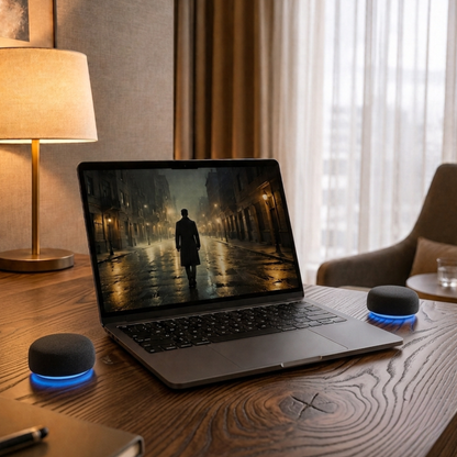 Soundex B200 - Altavoces Bluetooth con surround virtual y fijación magnética
