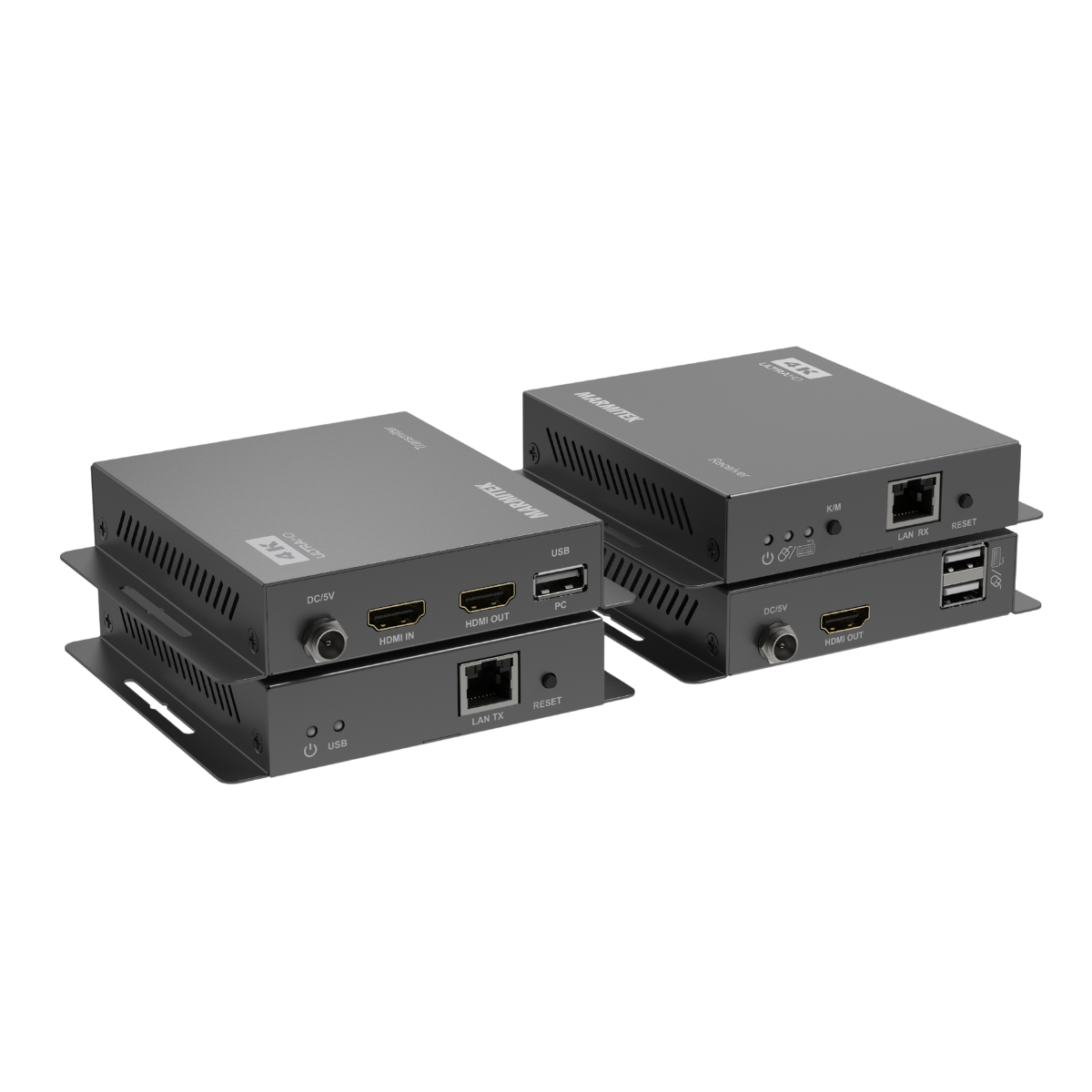MegaView 95 Pro – Extender HDMI 4K over Ethernet con KVM