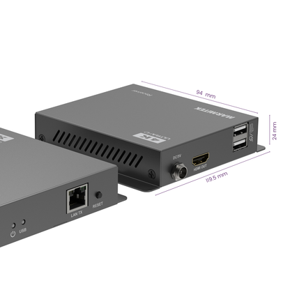 MegaView 95 Pro – Extender HDMI 4K over Ethernet con KVM