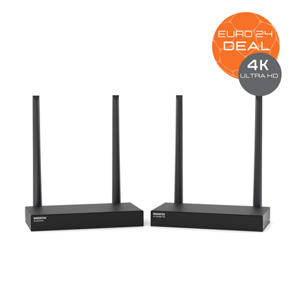 TV Anywhere Wireless 4K - Wireless HDMI extender - Promo Image | Marmitek