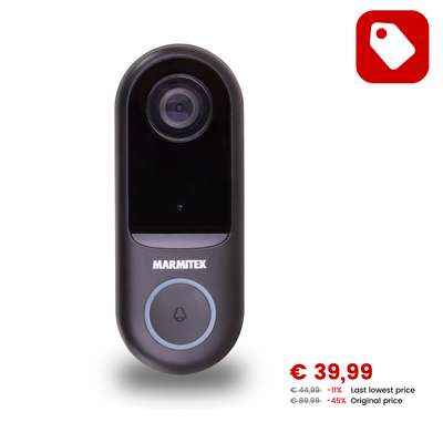 Buzz LO - Doorbell camera with motion sensor - Promo Product Image | Marmitek