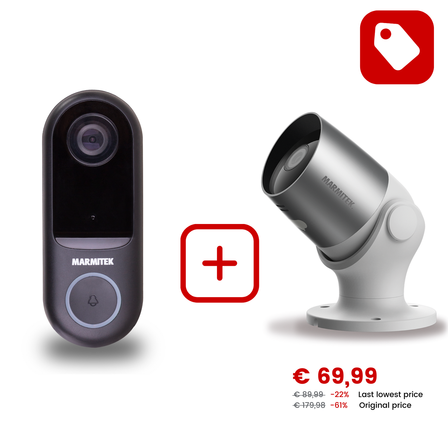 Buzz LO + View MO - Smart doorbell and camera product image