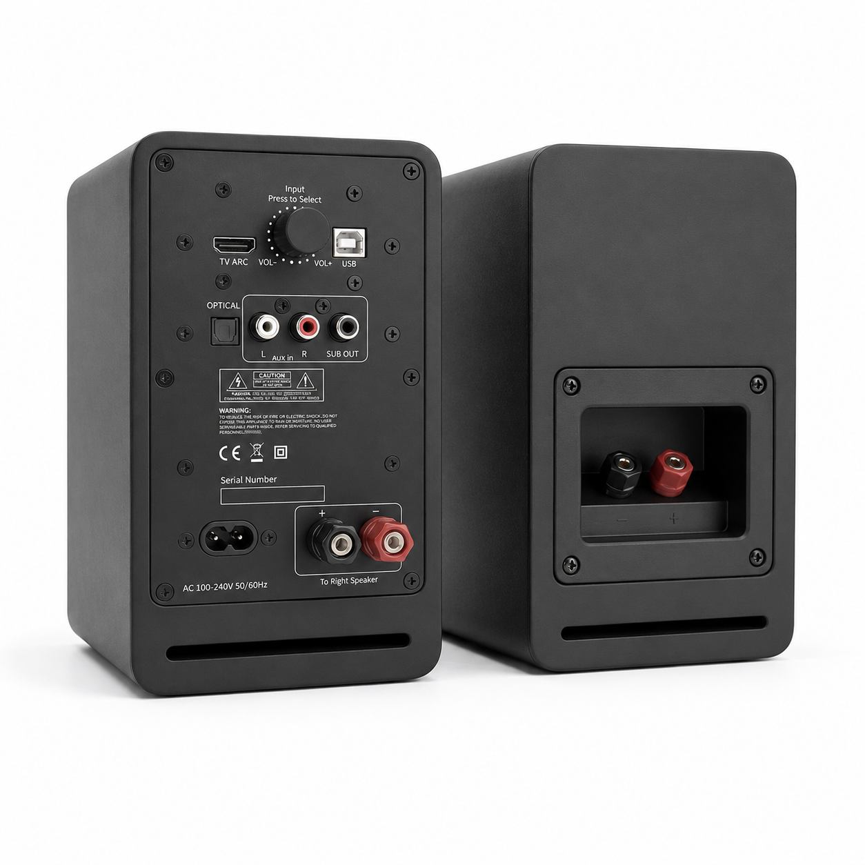 Soundex S300 - Altavoces activos de escritorio para TV, PC y música con HDMI ARC y Bluetooth 5.4
