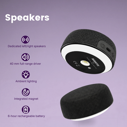 Soundex B200 - Virtual surround speakers with Bluetooth - Features speakers | Marmitek