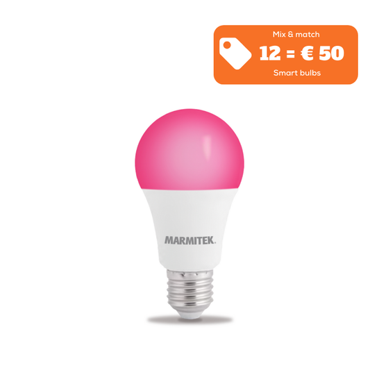 Glow MO - Slimme lamp - E27 - Bediening via app - Kleur