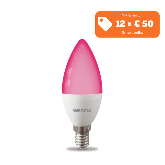 Glow SO - Ampoule connectée - E14 - Contrôle via l'application - Couleur