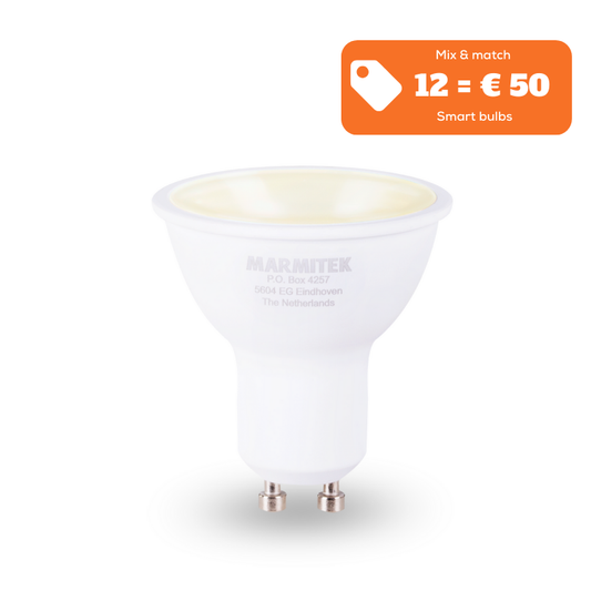 Glow XSE - Smart Lampe - GU10 - Steuerung per App - Weiβ