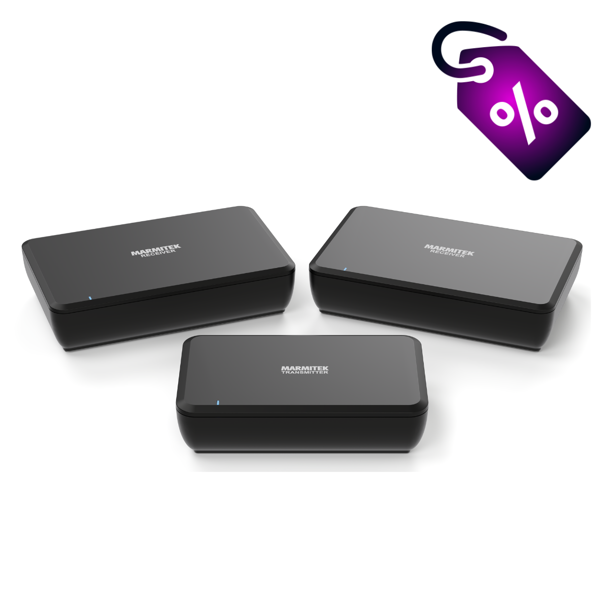 Speaker Anywhere 750 - Connessione altoparlanti wireless - Kit trasmettitore e ricevitore audio wireless 