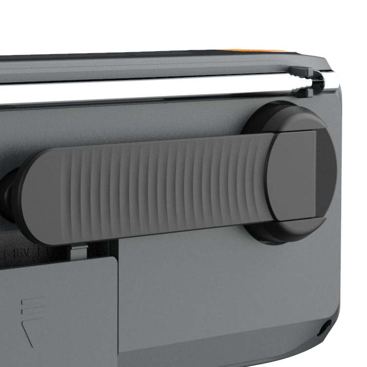 RESQ 100 - Noodradio opwindbaar en op batterijen - 4500 mAh lithium-ion batterij - zonnepaneel