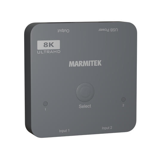 Connect 720 - HDMI switch 4K 120Hz, 8K 60Hz - 2 in / 1 out - 3D Model | Marmitek