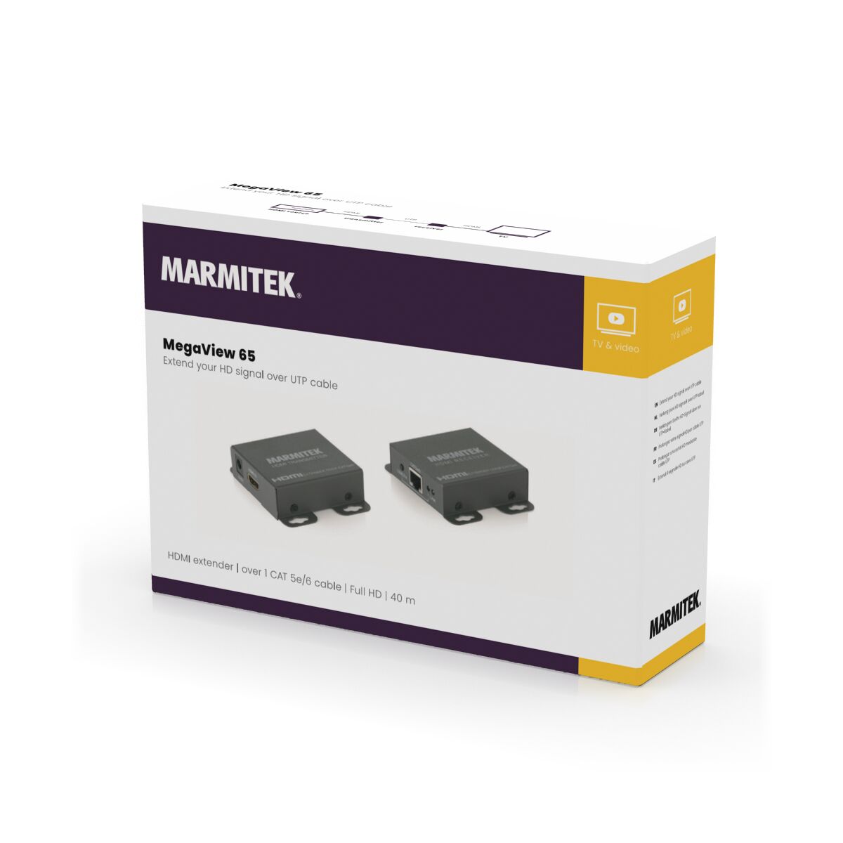 MegaView 65 - HDMI extender UTP - 40 m