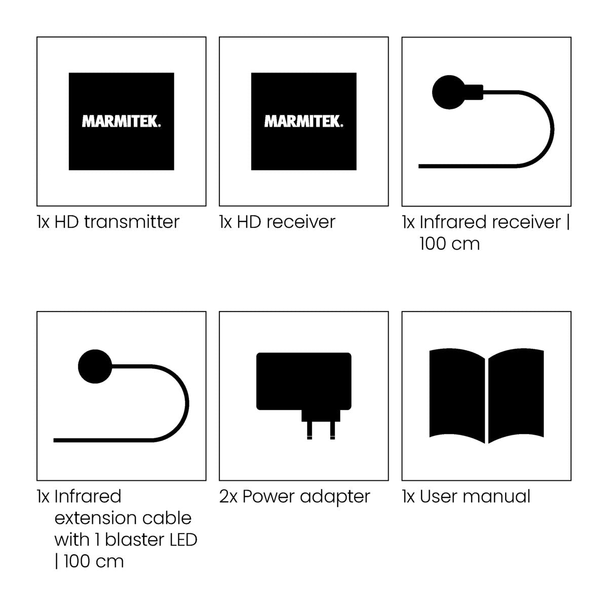 MegaView 66 - HDMI extender UTP - 60 m -  IR retour