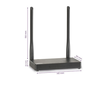 TV Anywhere Wireless HD - Wireless HDMI Extender - Product Dimensions Image | Marmitek